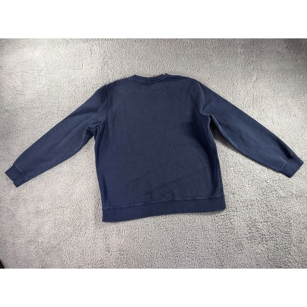 Nike‎ Sweatshirt Men 2XL Y2K Embroidered Mini Swoosh Thrashed Grunge Streetwear